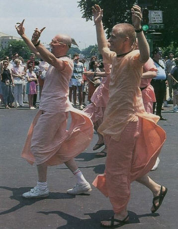 Devotee Dance in Ratha Yatra