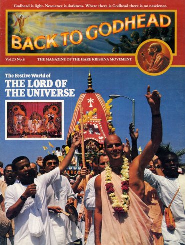 Back To Godhead Volume-23 Number-08, 1988